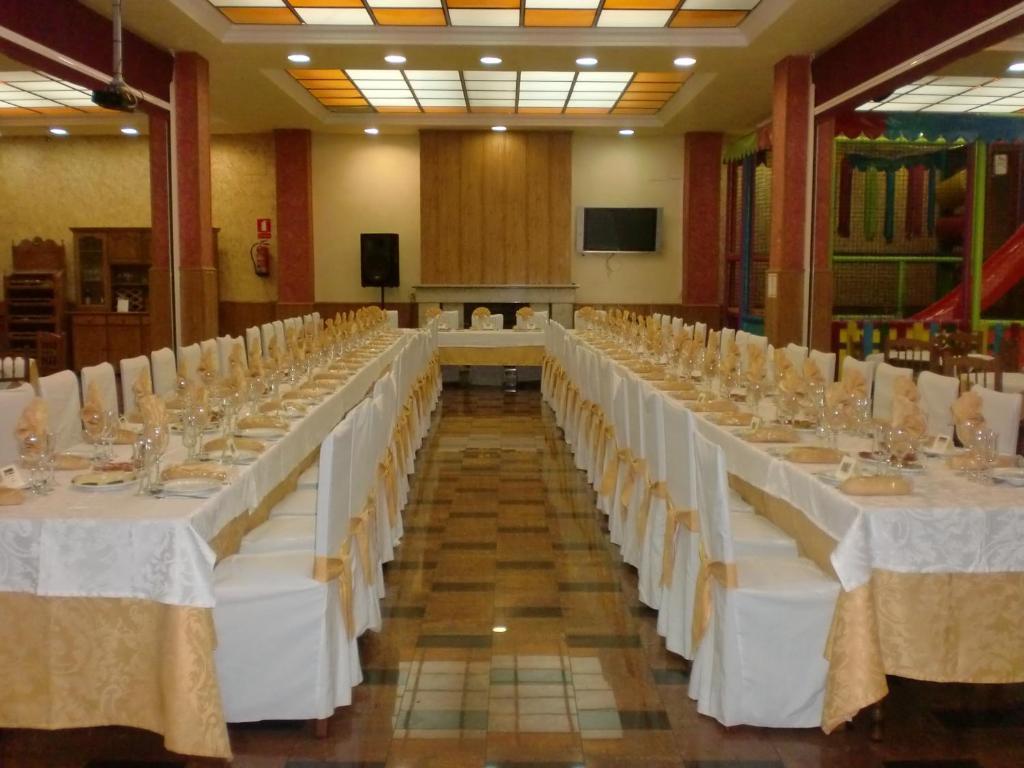 Hotel Los Chiles 维拉纽瓦德奥佐 餐厅 照片